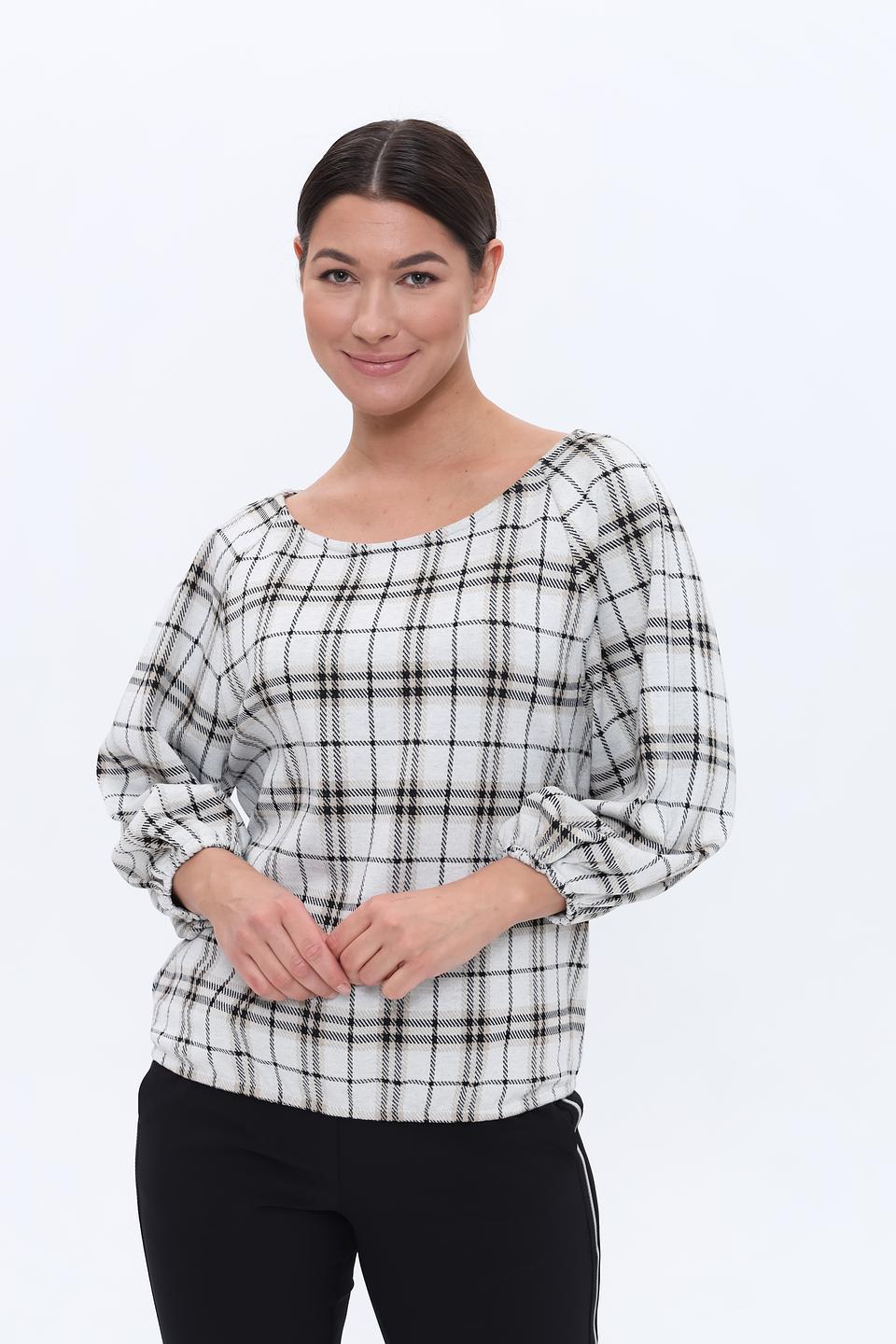 Блуза Monari в клетку