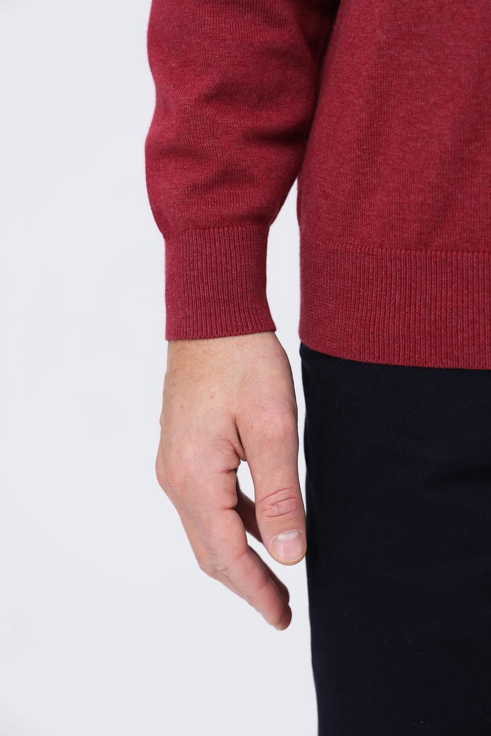 Джемпер Casa Moda V-образный винный