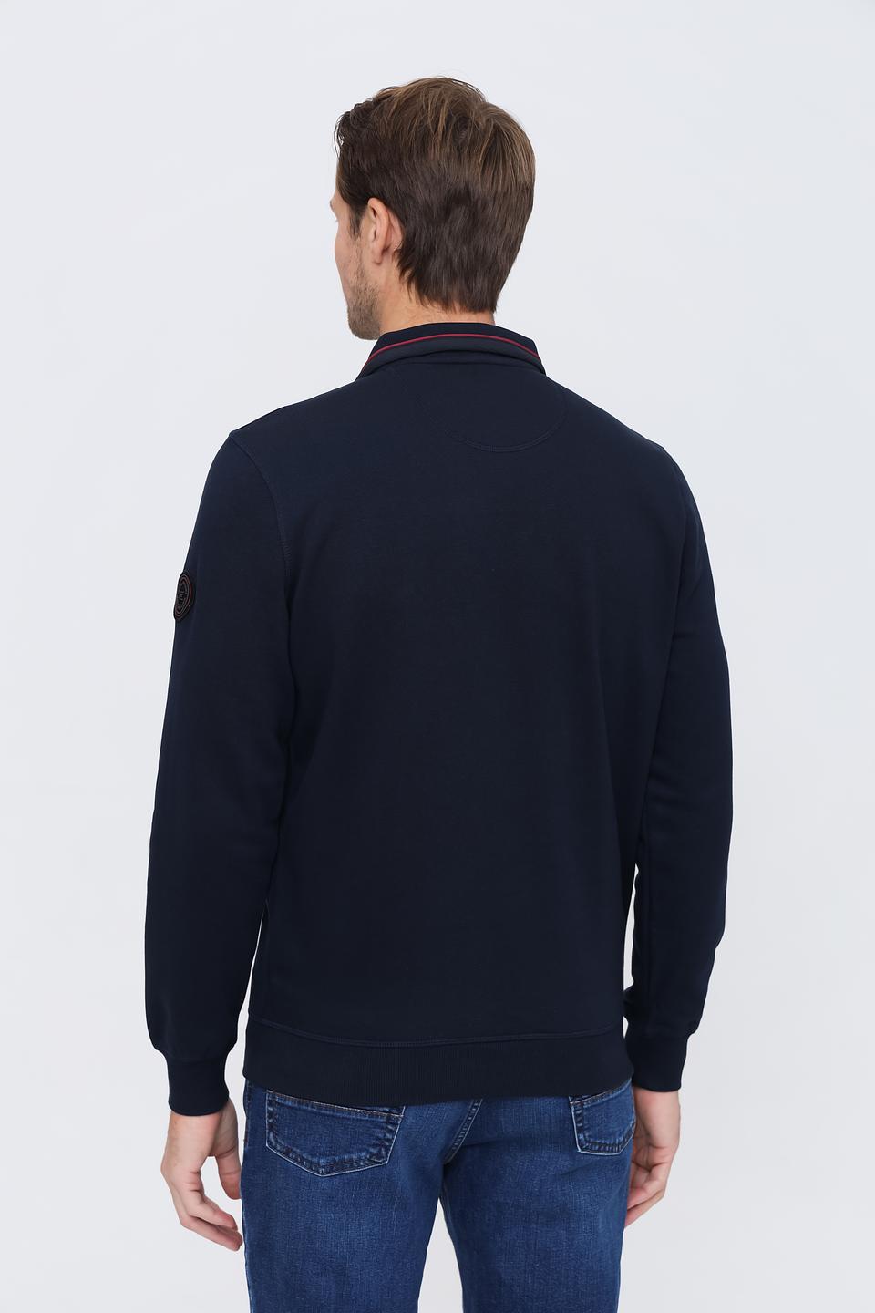 Джемпер Casa Moda с молнией темно-синий