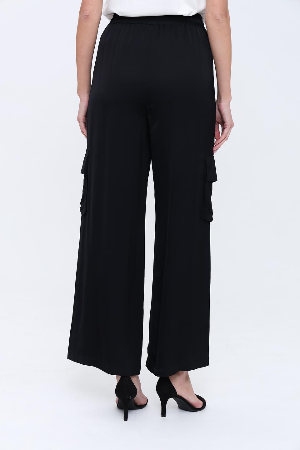 Брюки кюлоты Just Valeri чёрные