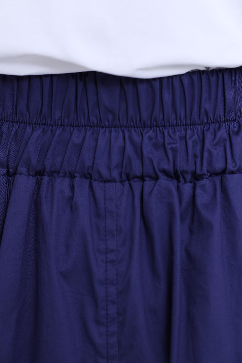 Юбка Pezzo с вышивкой синяя