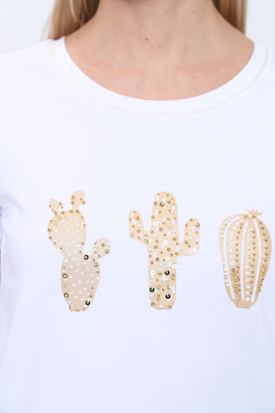 Футболка Pezzo с кактусами