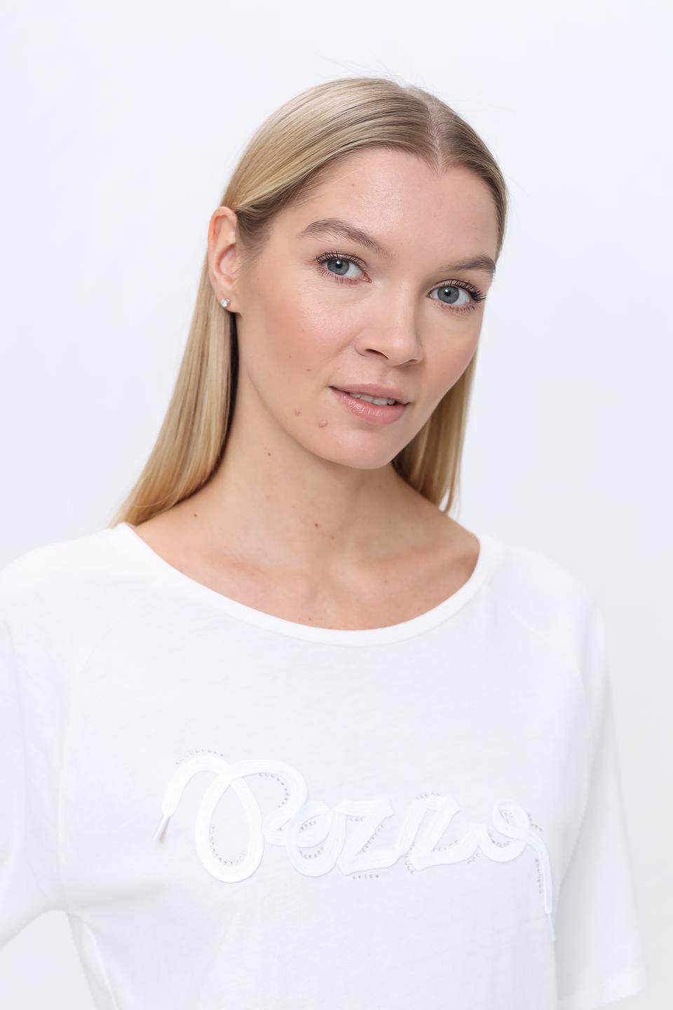 Футболка Pezzo с логотипом белая