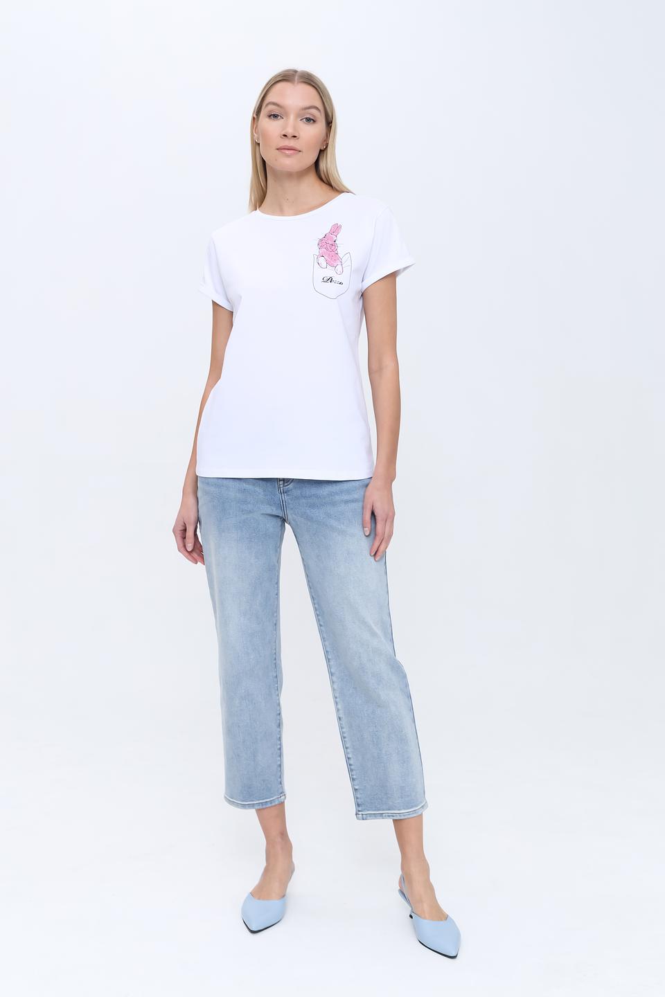 Футболка Pezzo с зайцем