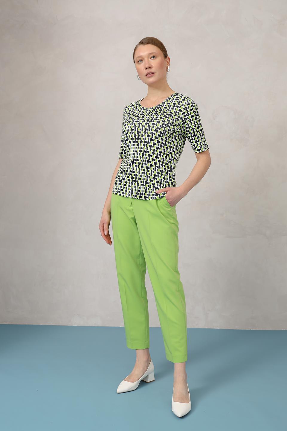 Брюки классические Olsen лайм