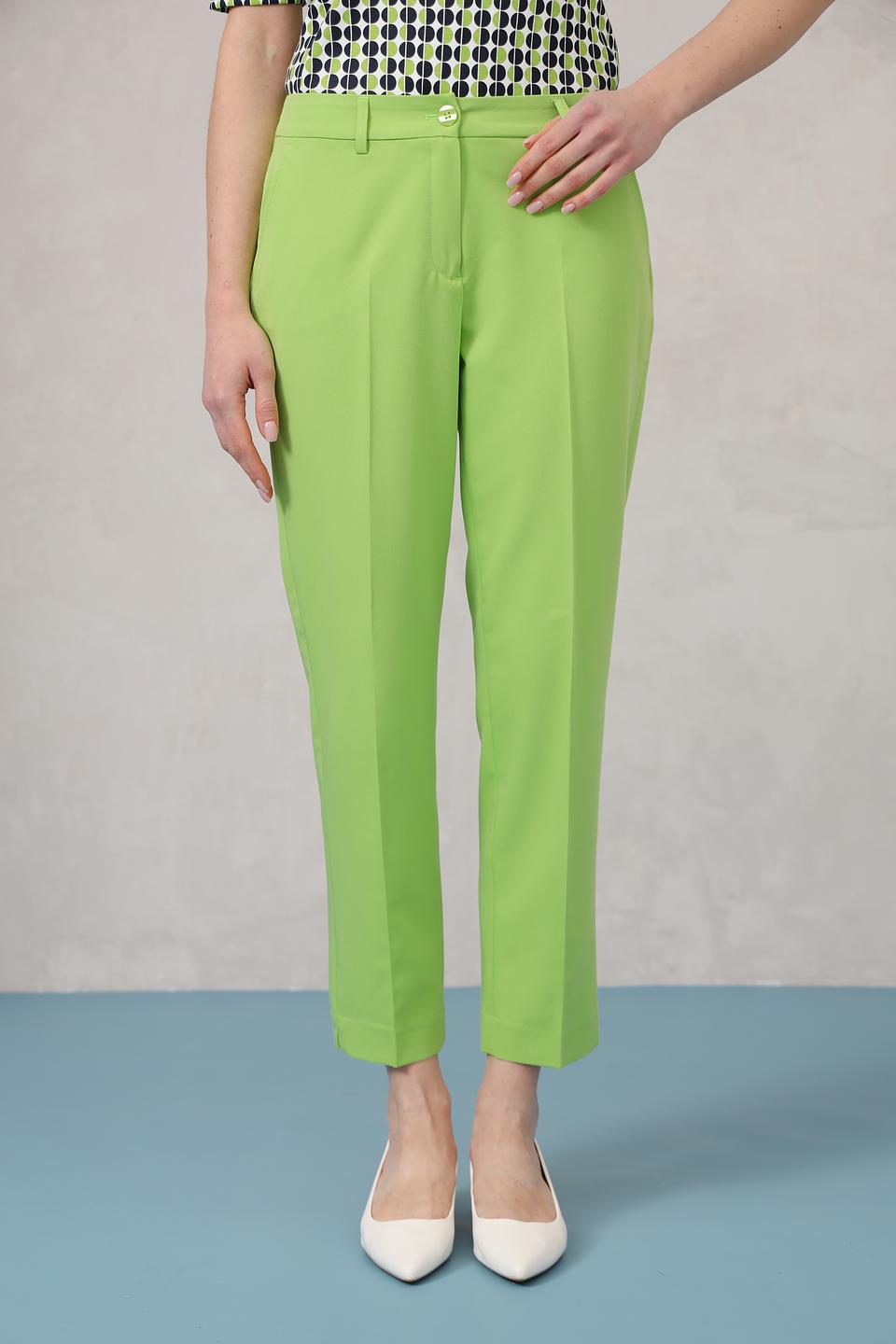 Брюки классические Olsen лайм