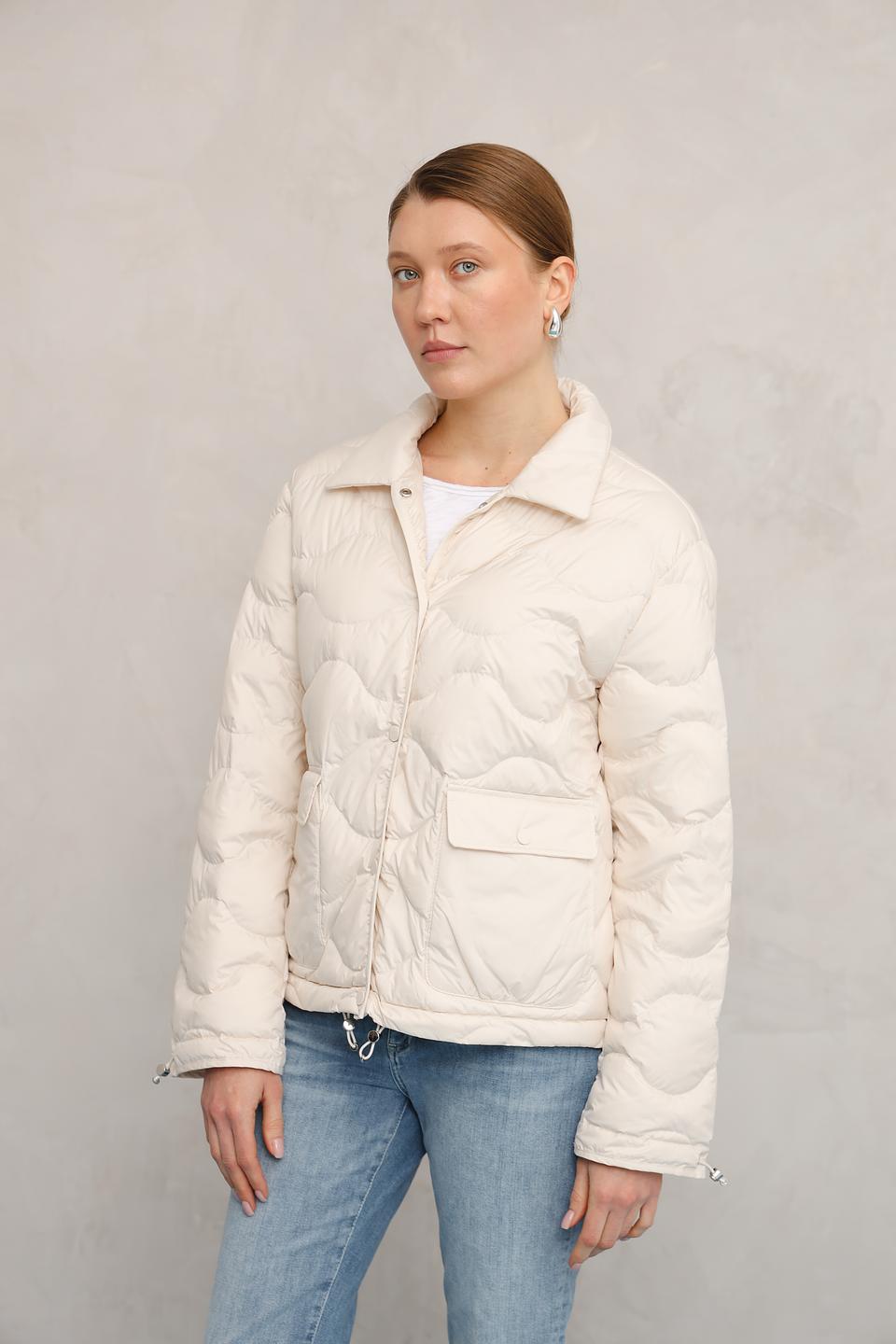 Куртка Gerry Weber стеганая бежевая