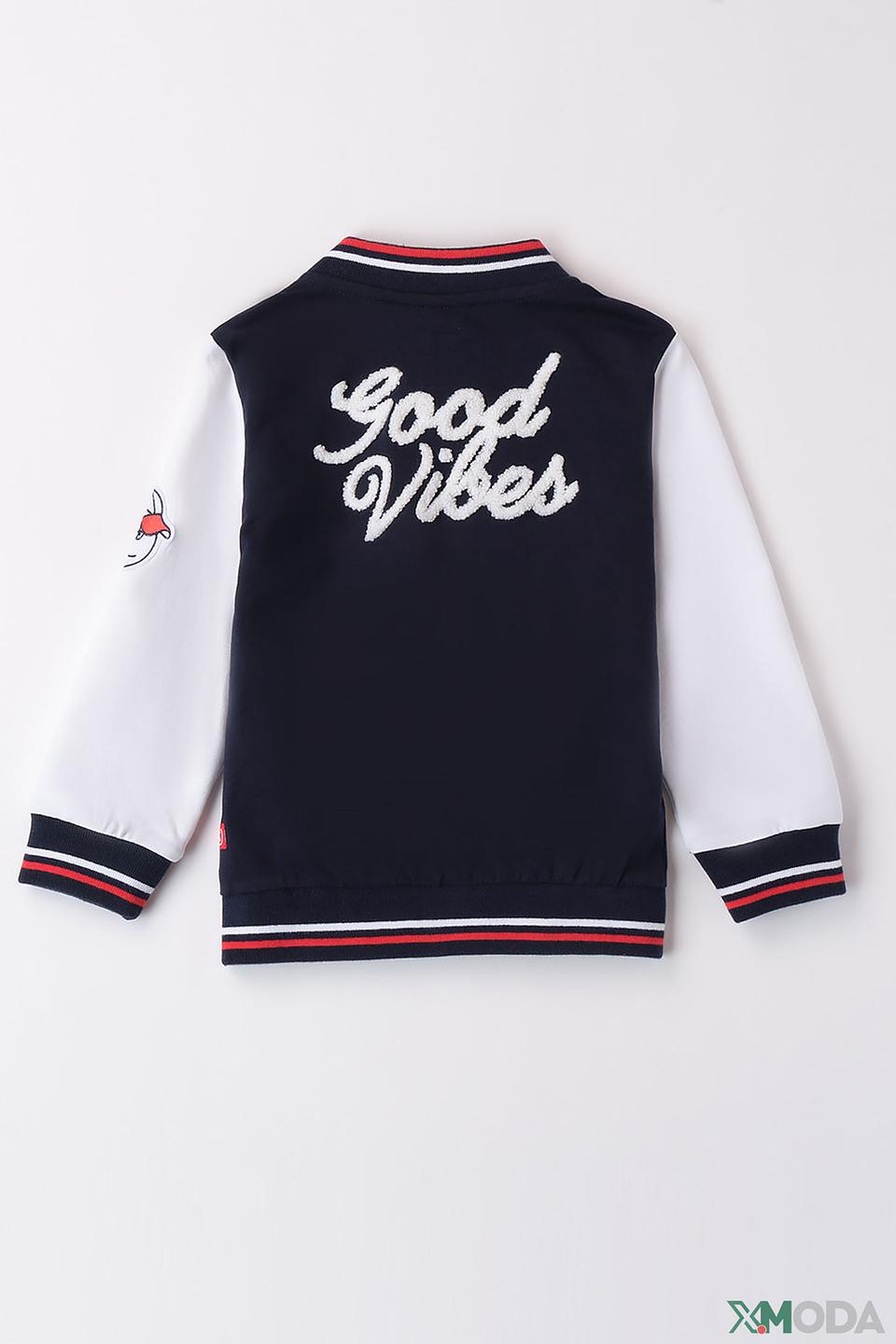 Джемпер Sarabanda с принтом 04 т.-синий