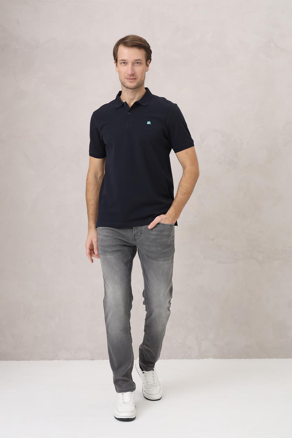 Поло Lerros men тёмно-синее