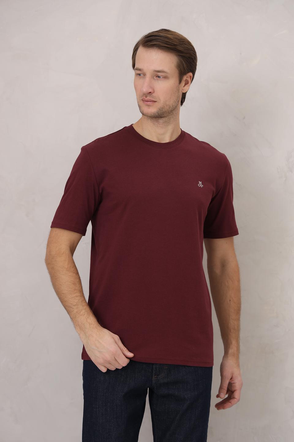 Футболка Marc O Polo бордовая