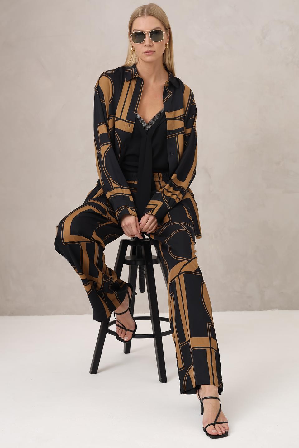 Брюки Marc O Polo с принтом