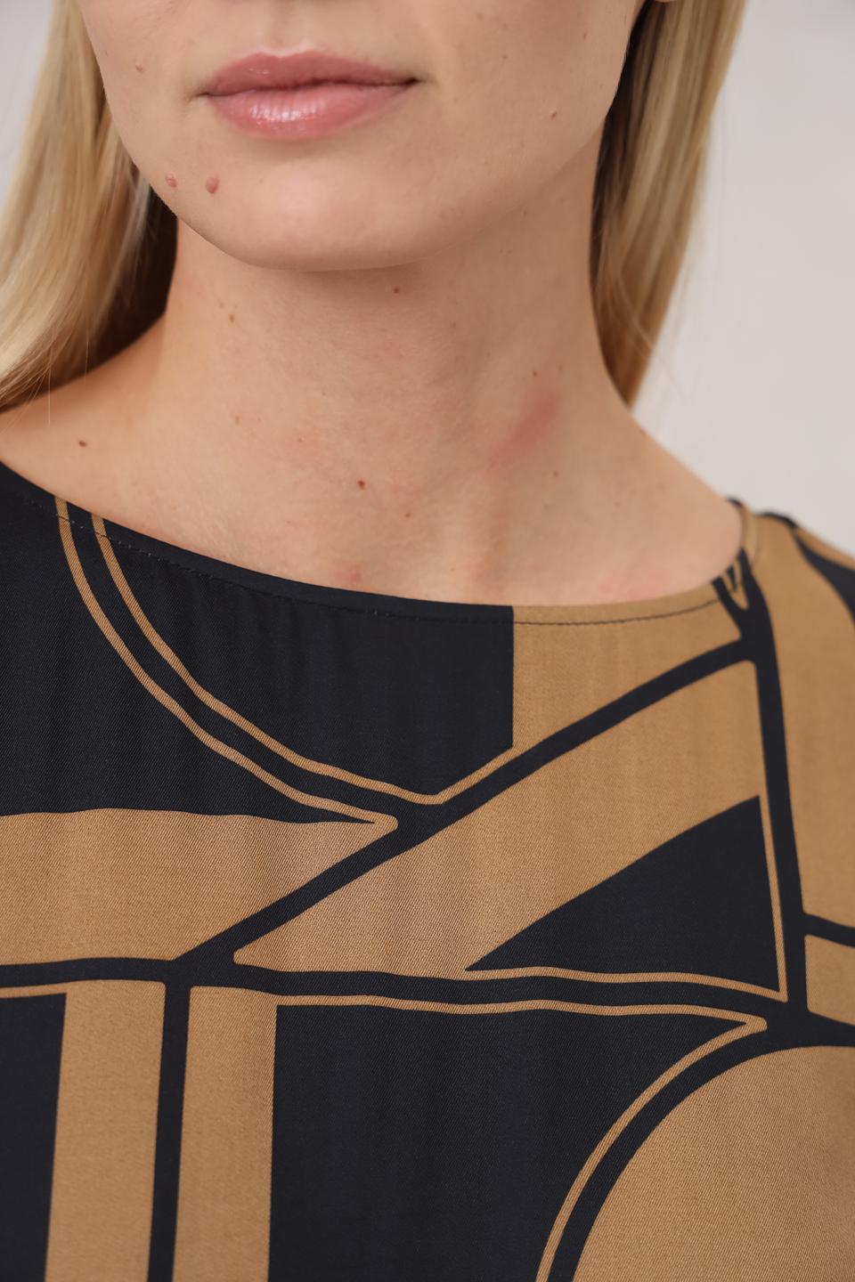 Платье Marc O Polo с геометрическим принтом