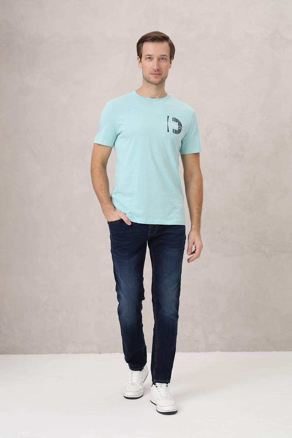 Футболка Tom Tailor denim голубая