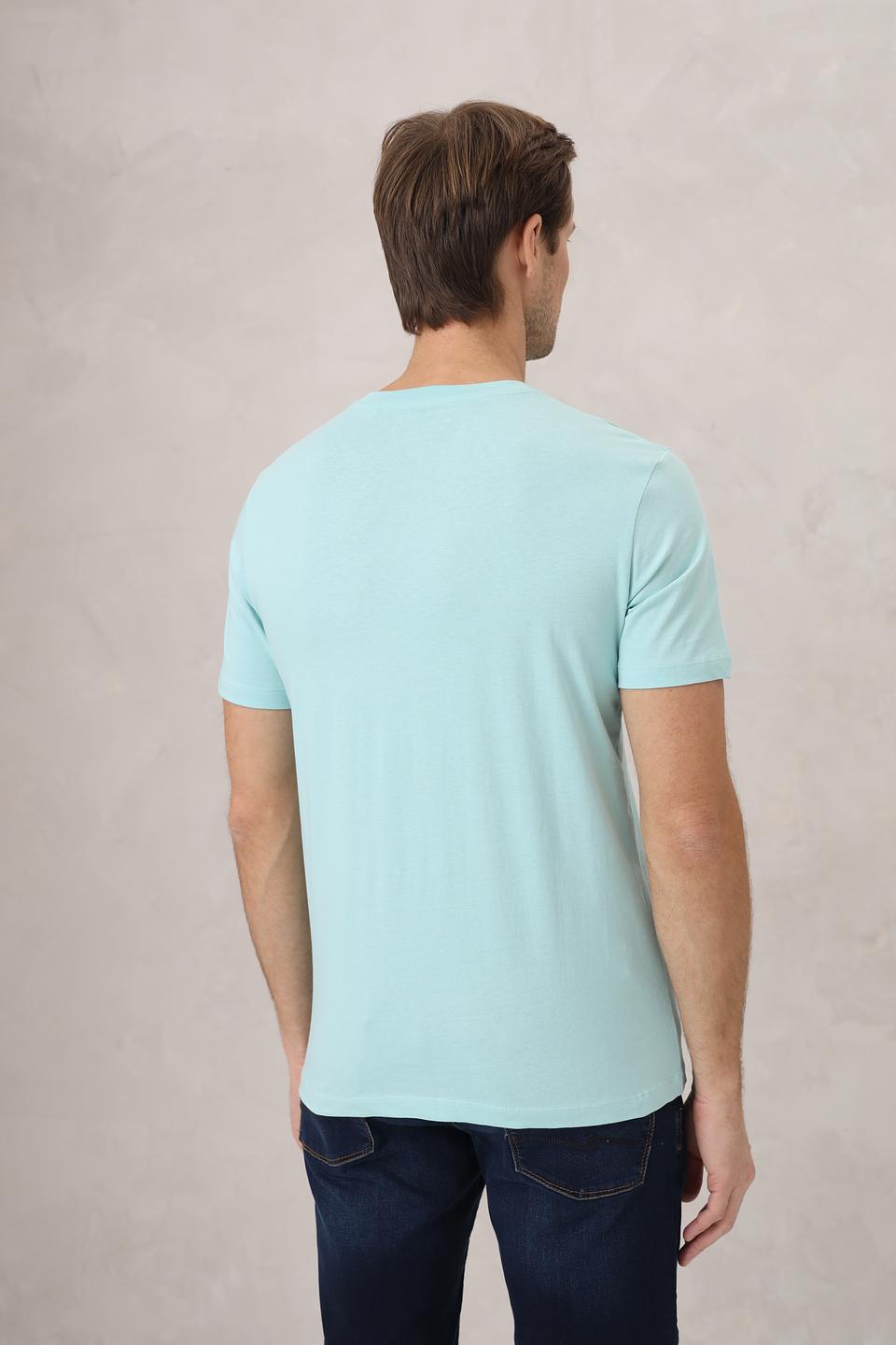 Футболка Tom Tailor denim голубая