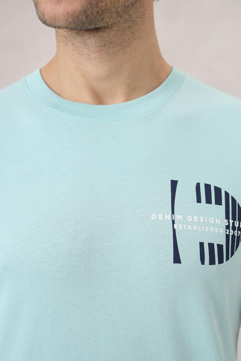 Футболка Tom Tailor denim голубая