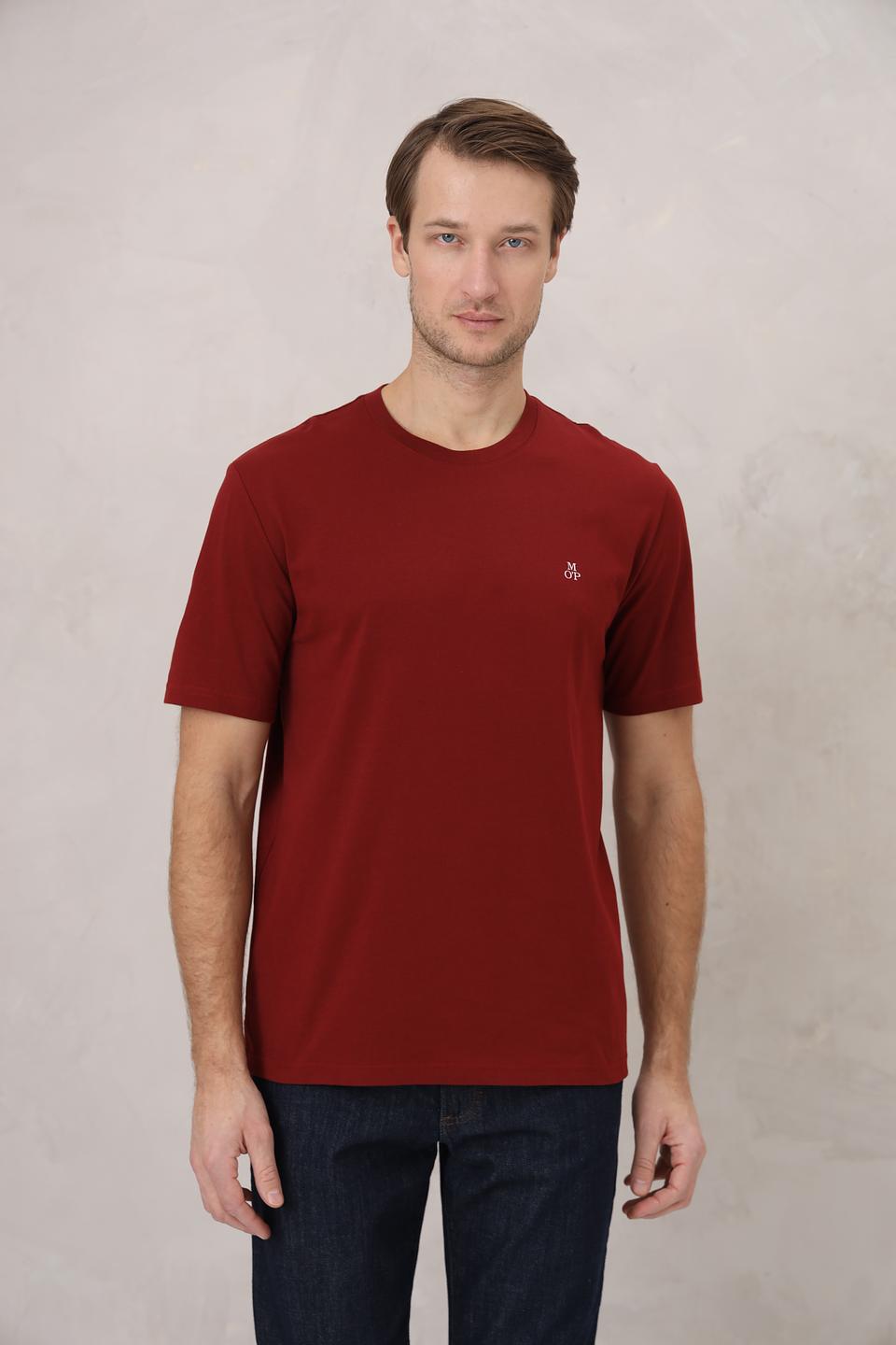 Футболка Marc O Polo бордовая