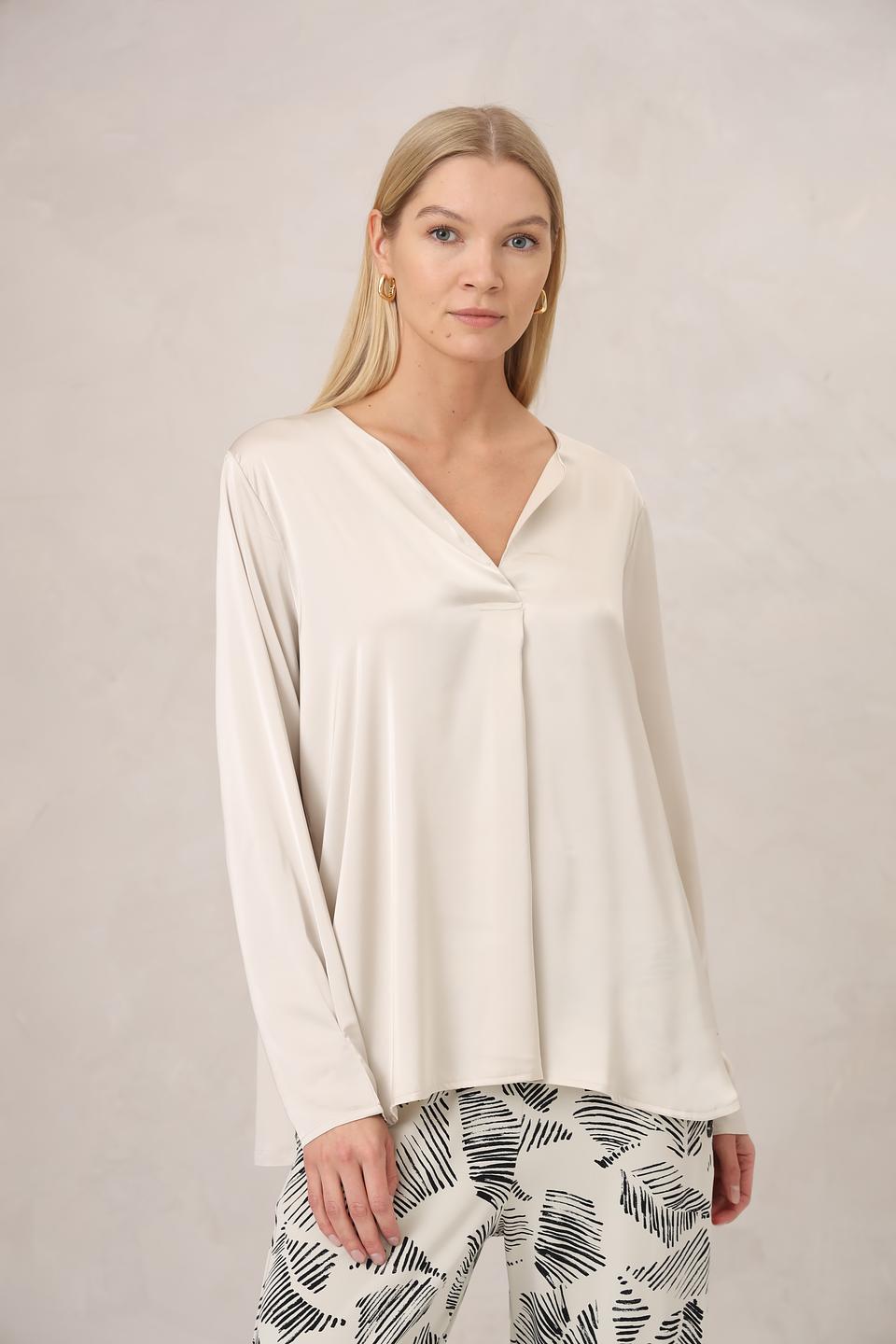 Блуза Broadway женская кремовая