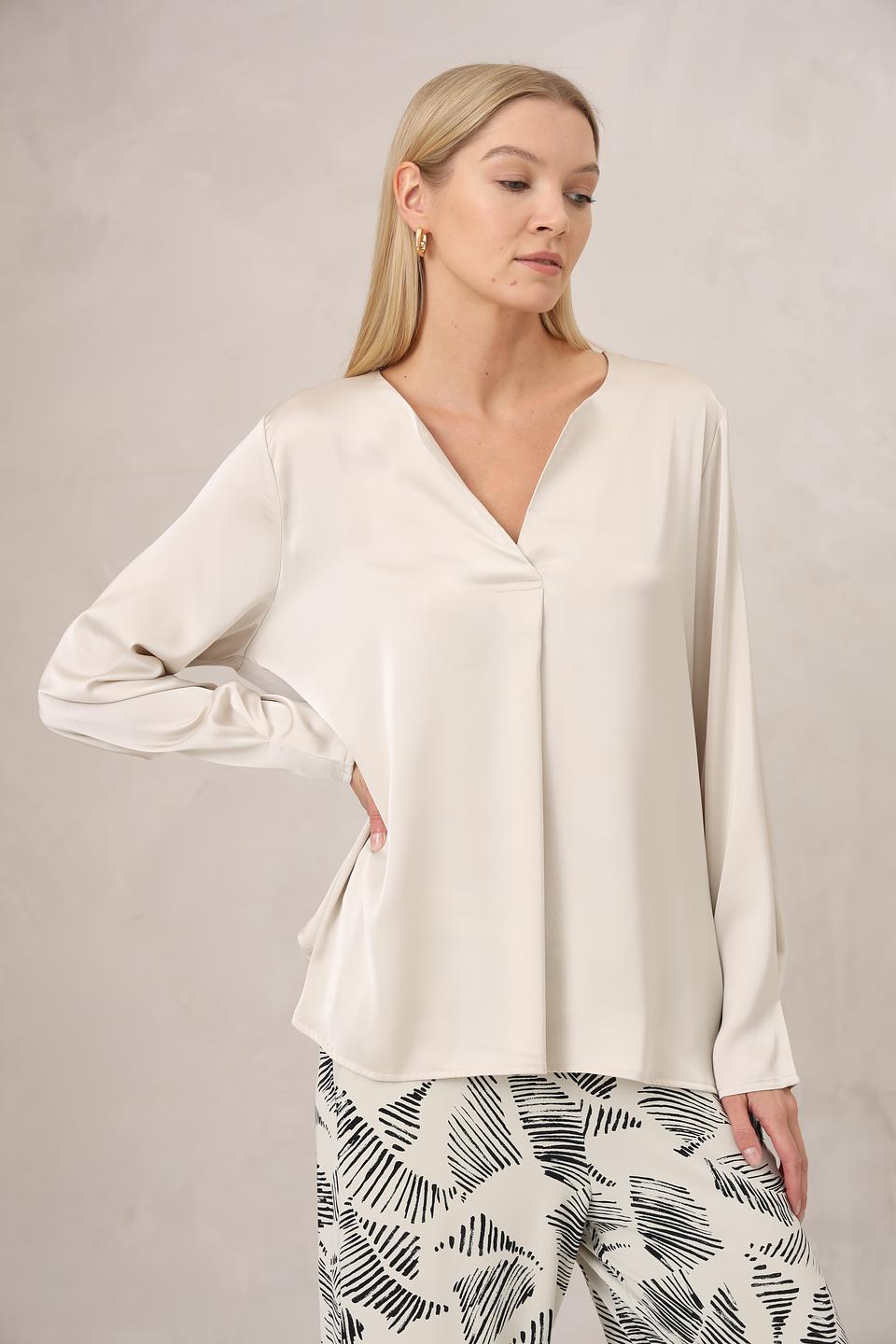 Блуза Broadway женская кремовая