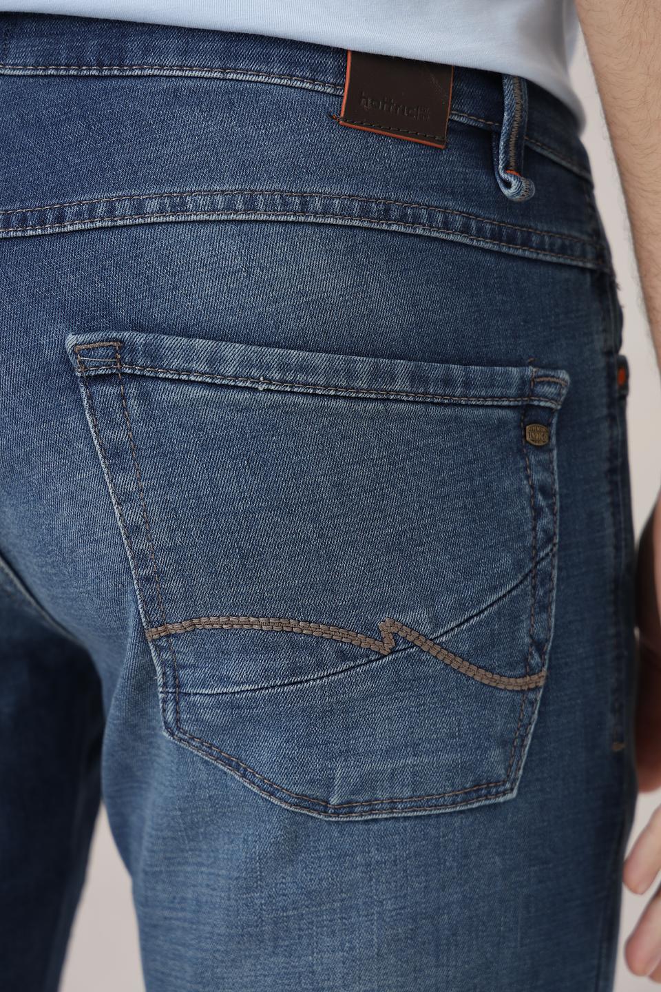 Джинсы Hattric синие Slim Fit