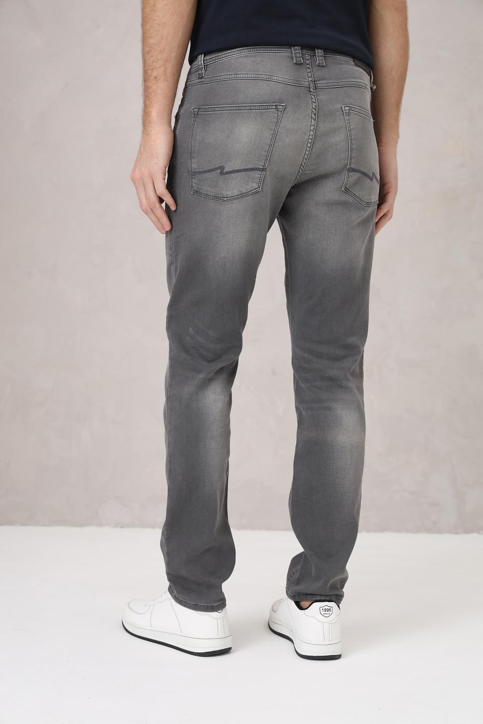 Джинсы Hattric серые slim fit