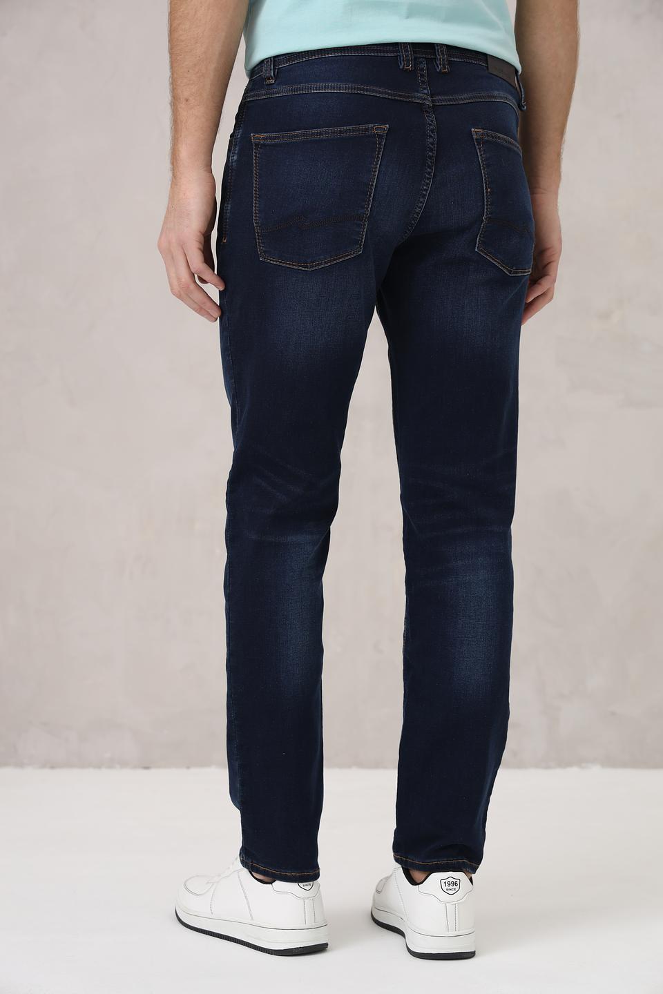 Джинсы Hattric Slim Fit тёмно-синие