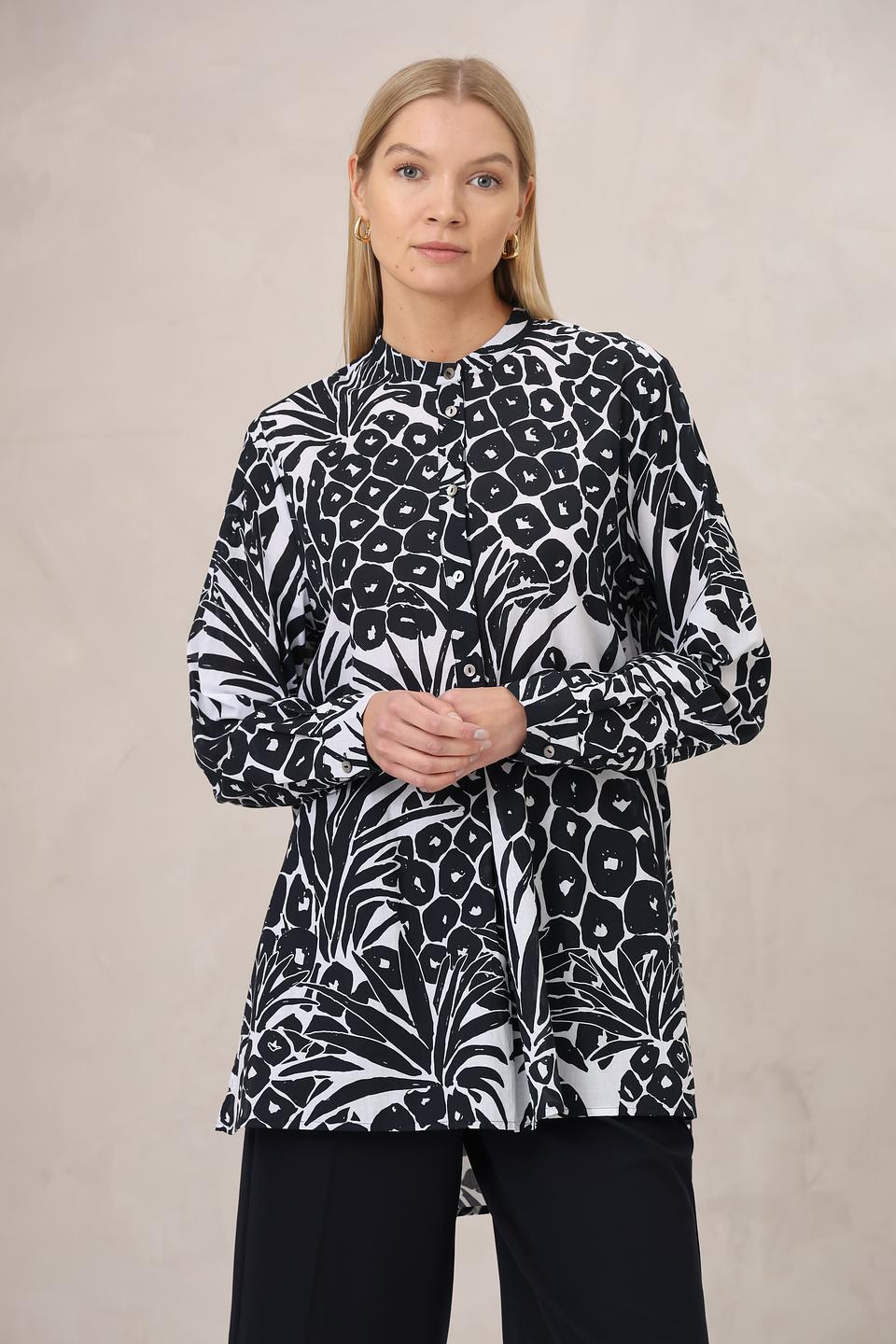 Блуза Margittes с принтом