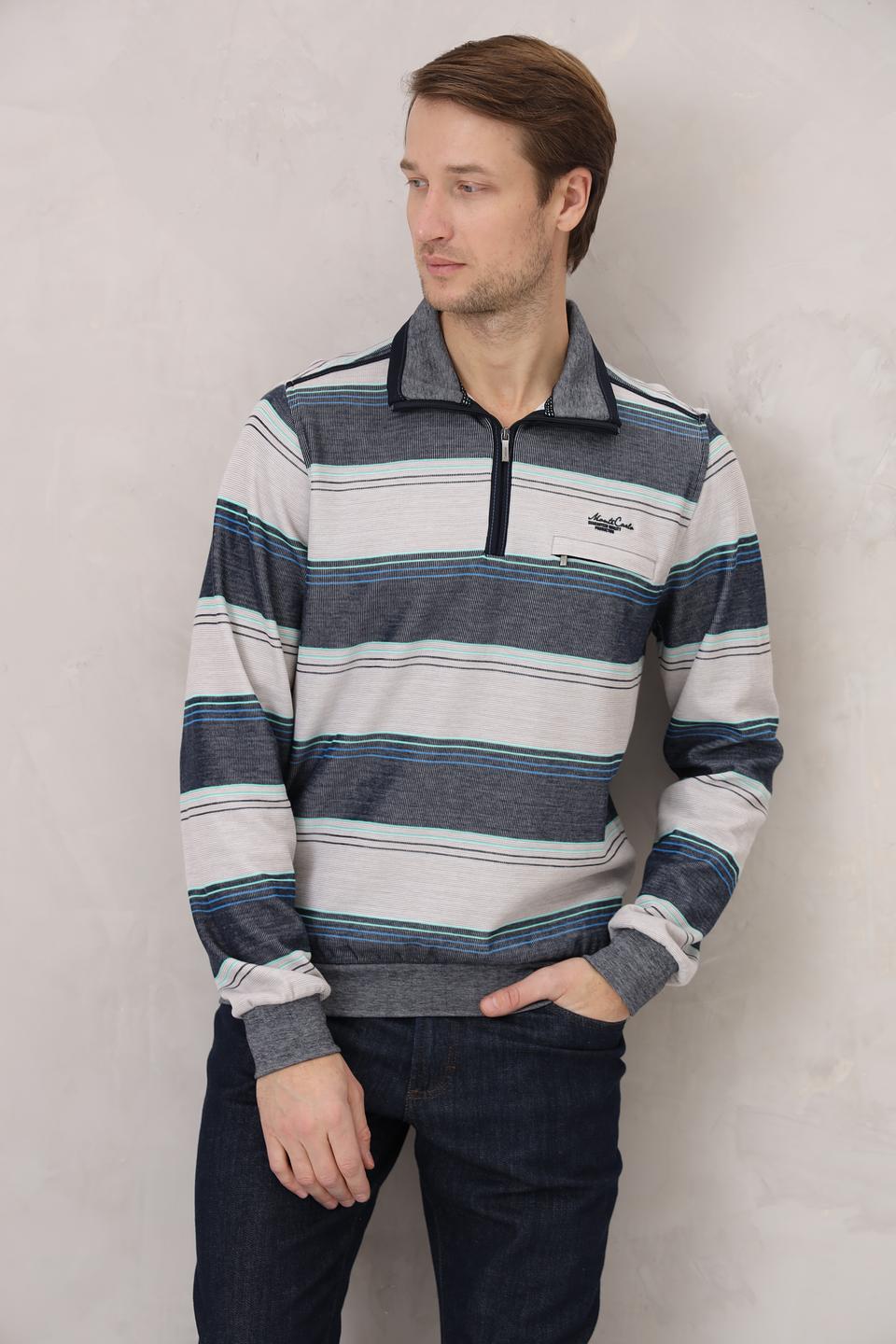 Джемпер Monte Carlo в полоску