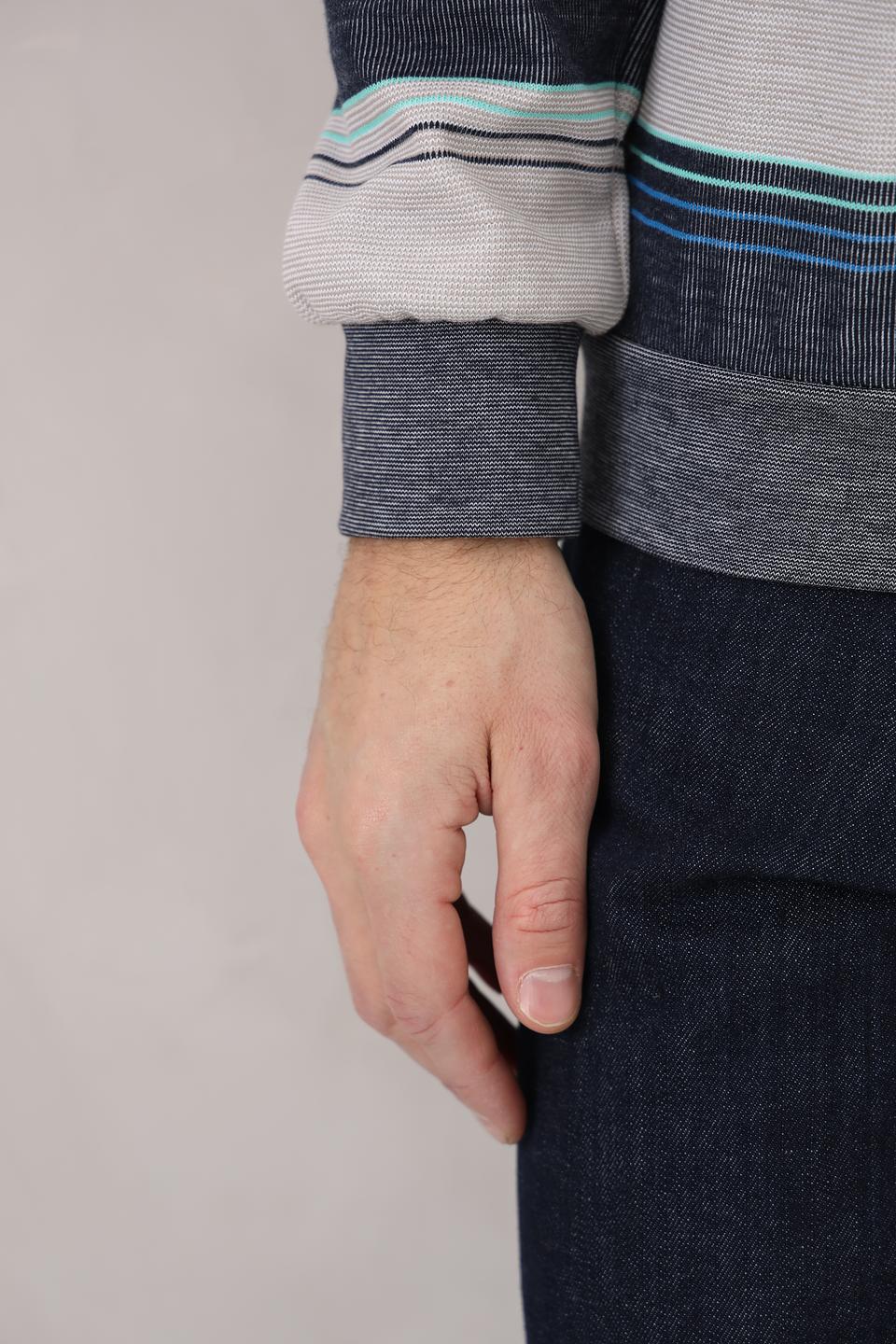 Джемпер Monte Carlo в полоску