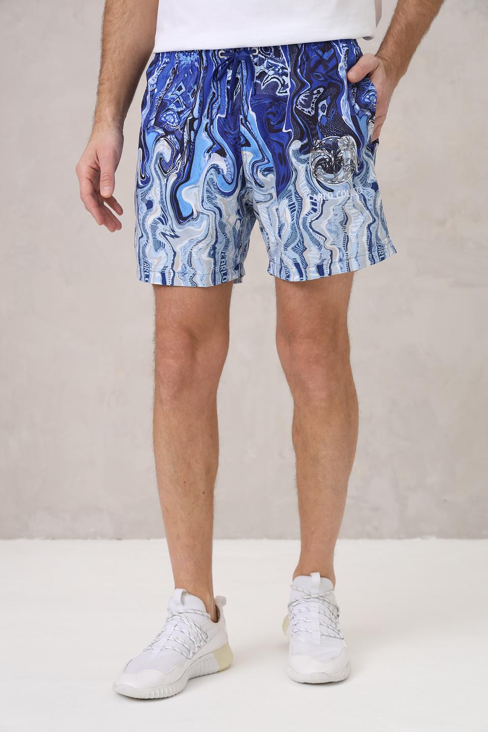 Плавки Carlo Colucci с принтом