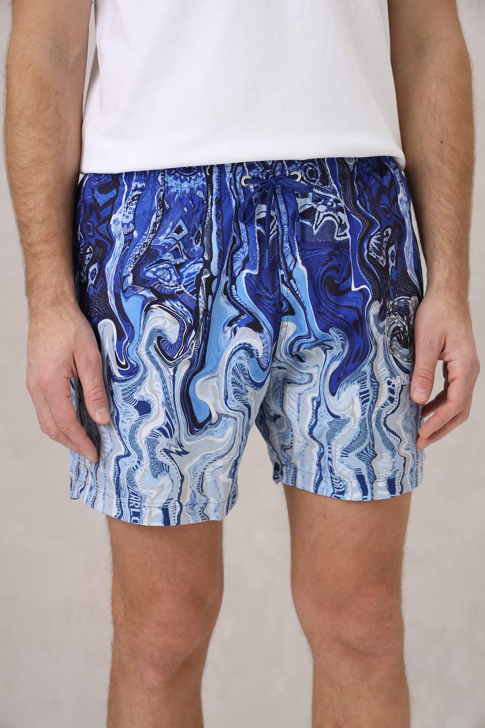 Плавки Carlo Colucci с принтом