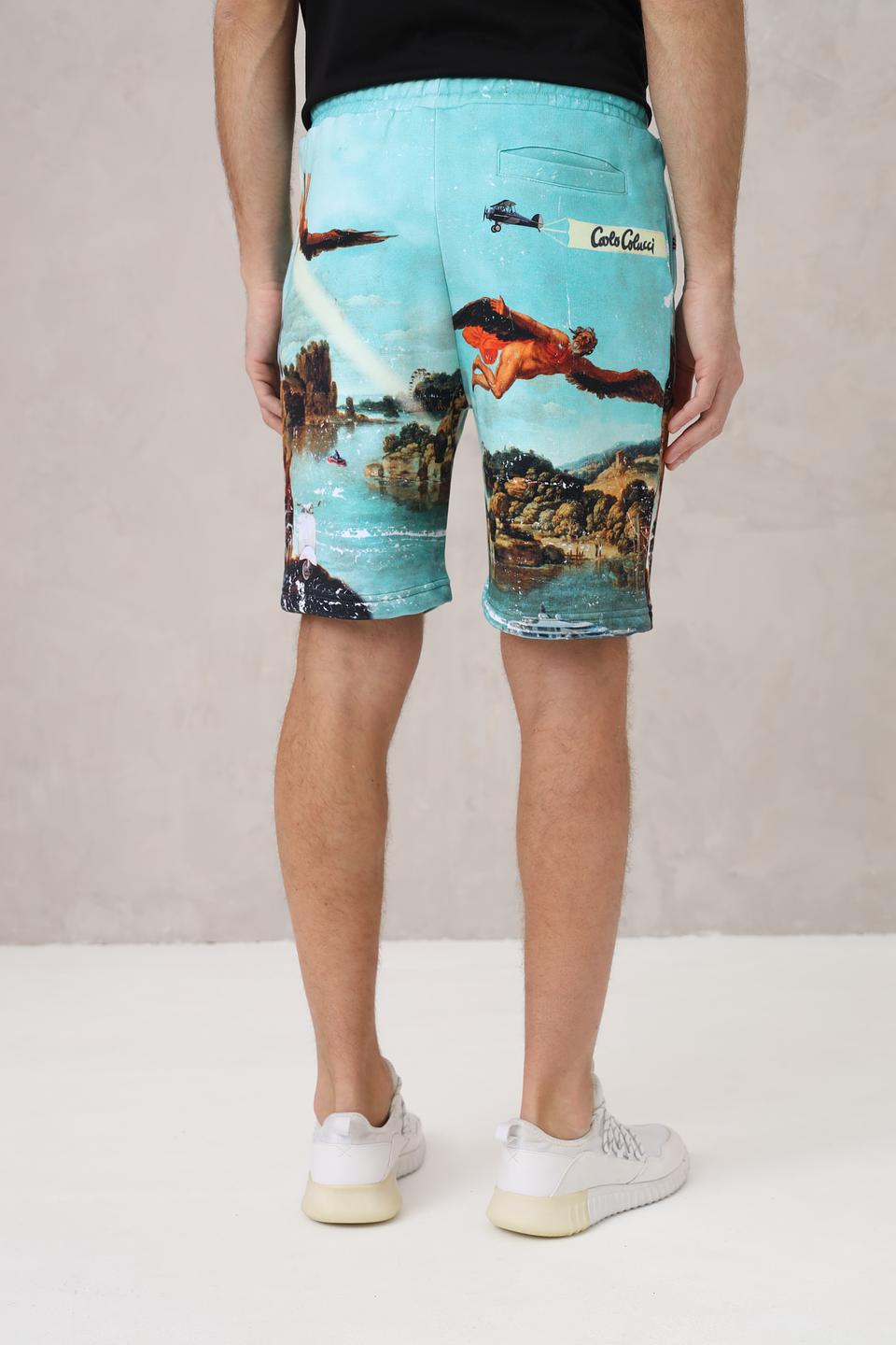 Шорты Carlo Colucci с принтом