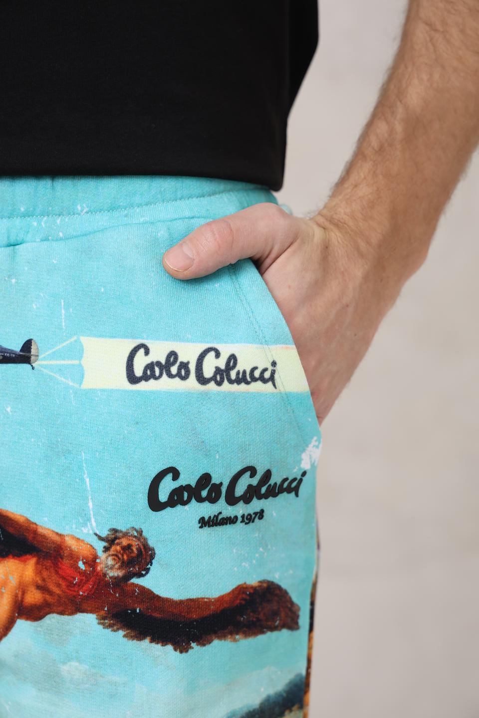 Шорты Carlo Colucci с принтом