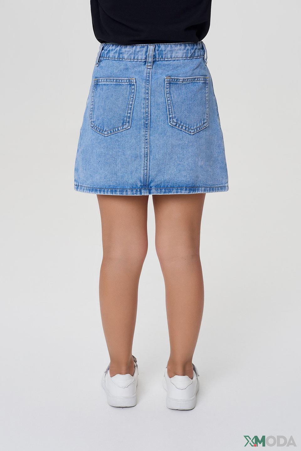 Юбка джинсовая Choupette голубой