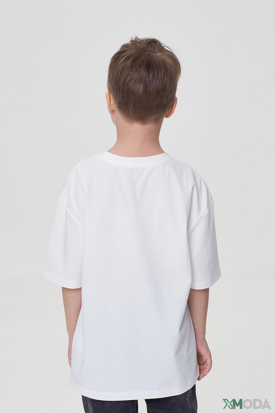 Детская футболка Choupette, белая, принт