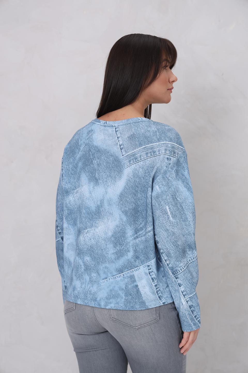 Пуловер Monari деним