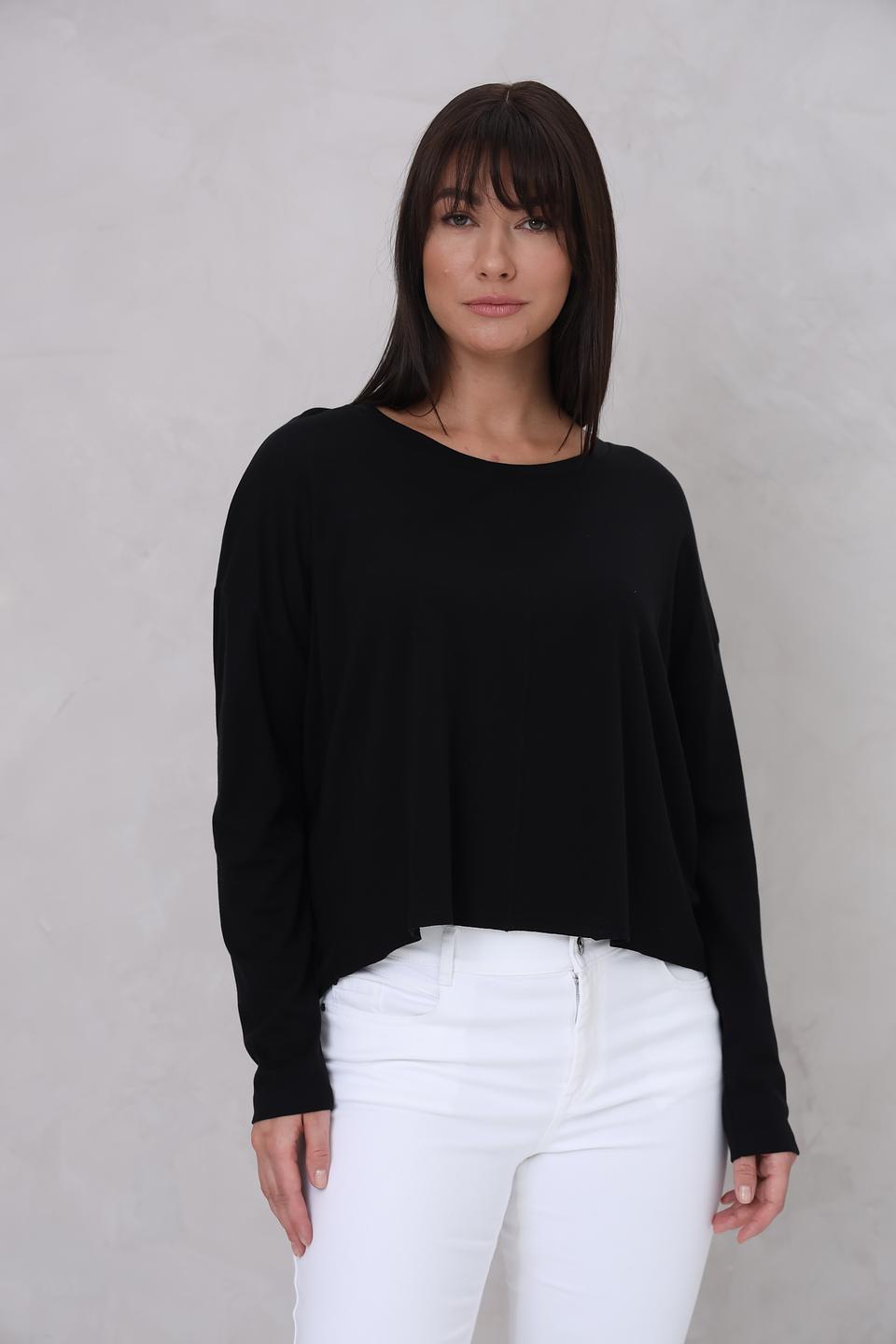 Лонгслив Monari чёрный