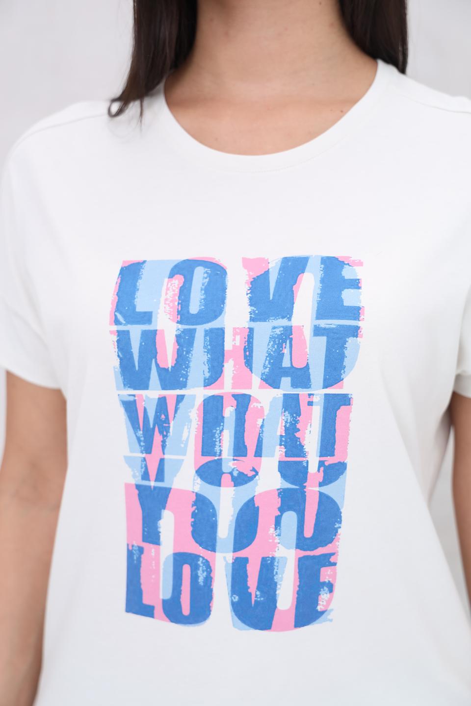 Футболка Lecomte с принтом