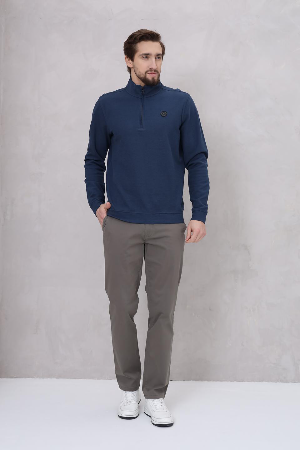 Джемпер Lerros с молнией синий