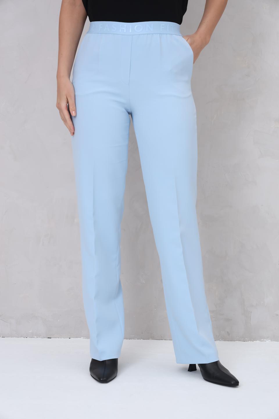 Брюки классические Marc Aurel голубые