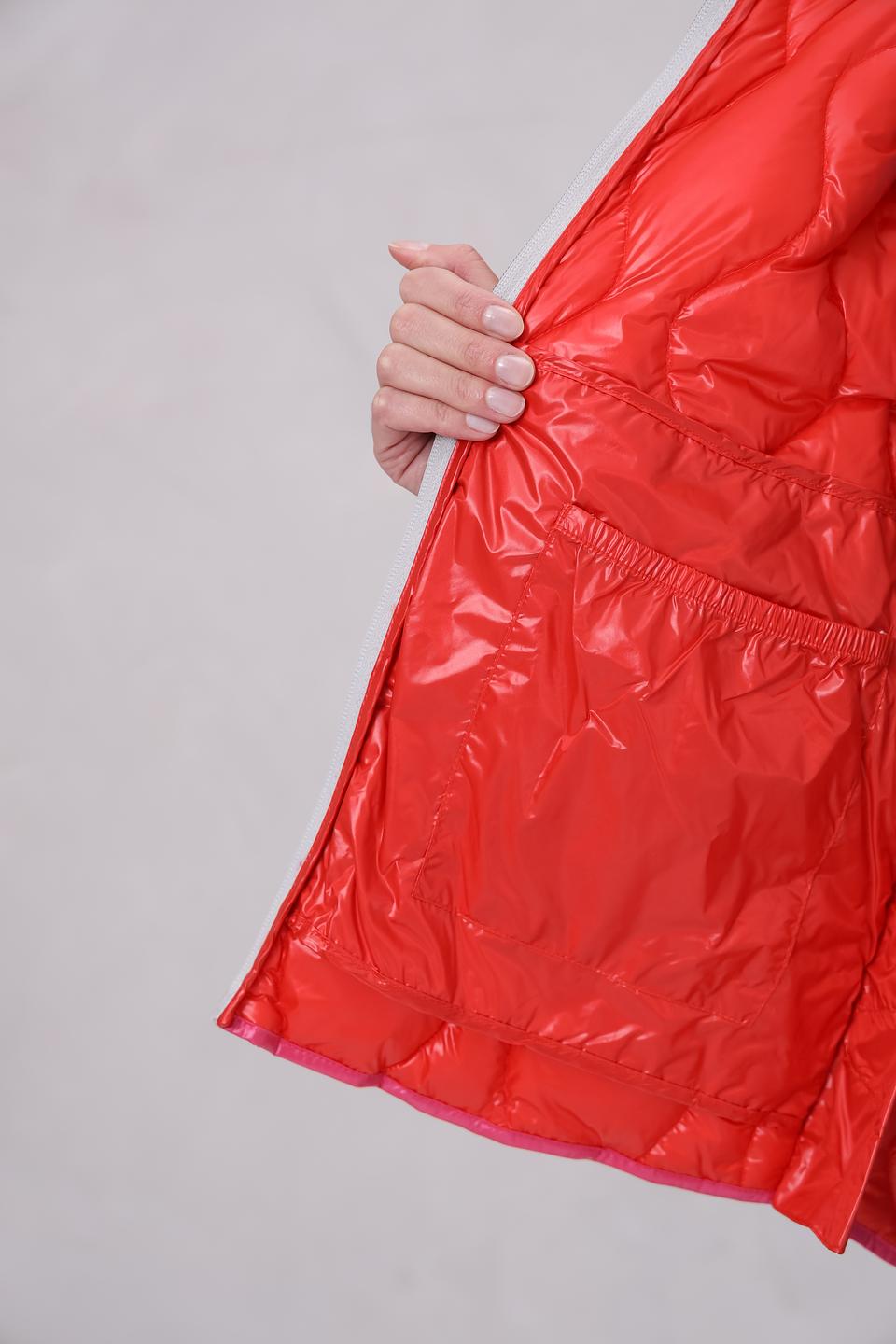 Куртка Frieda and Freddies стеганая розовая