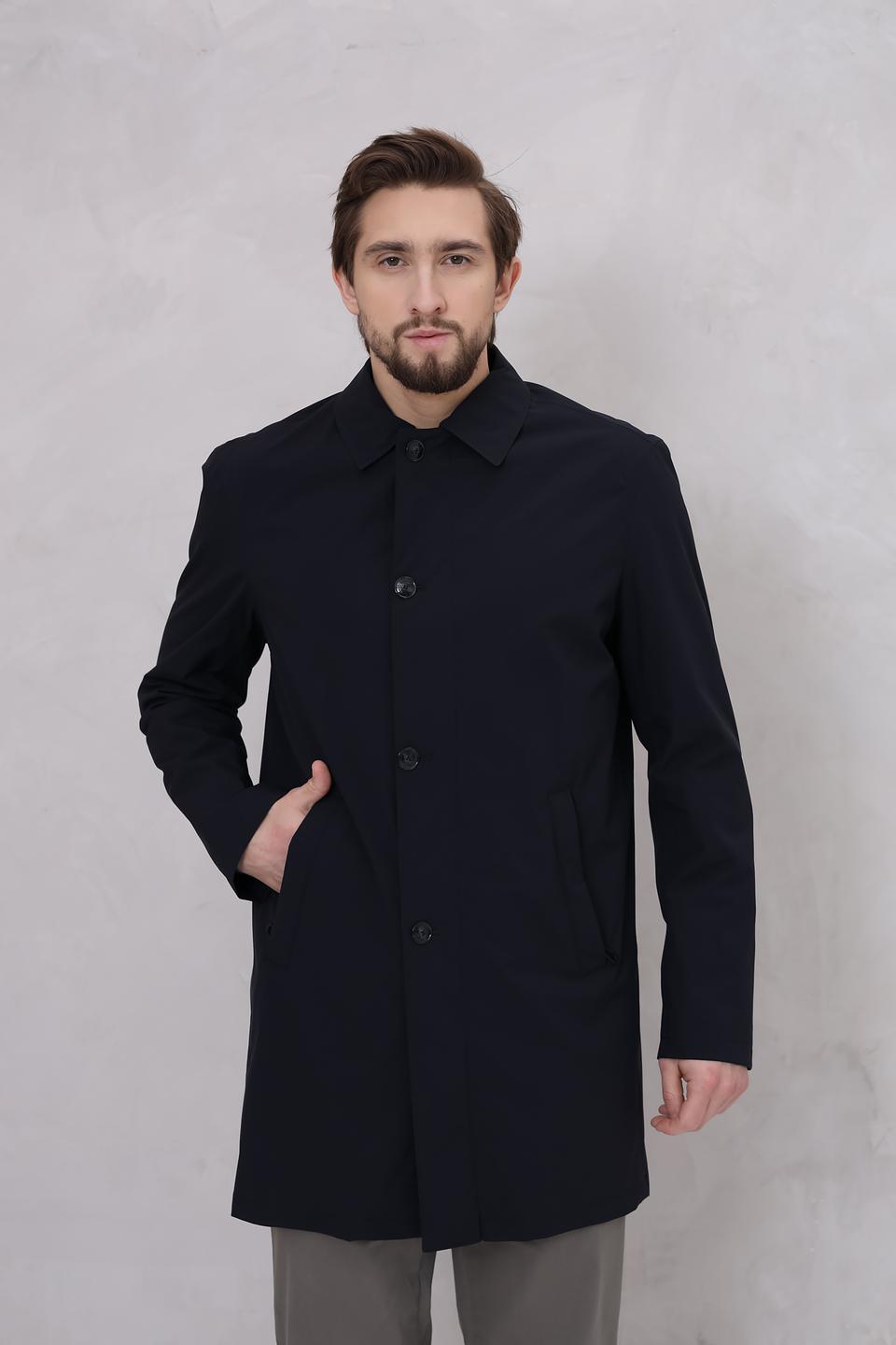 Плащ Bugatti тёмно-синий