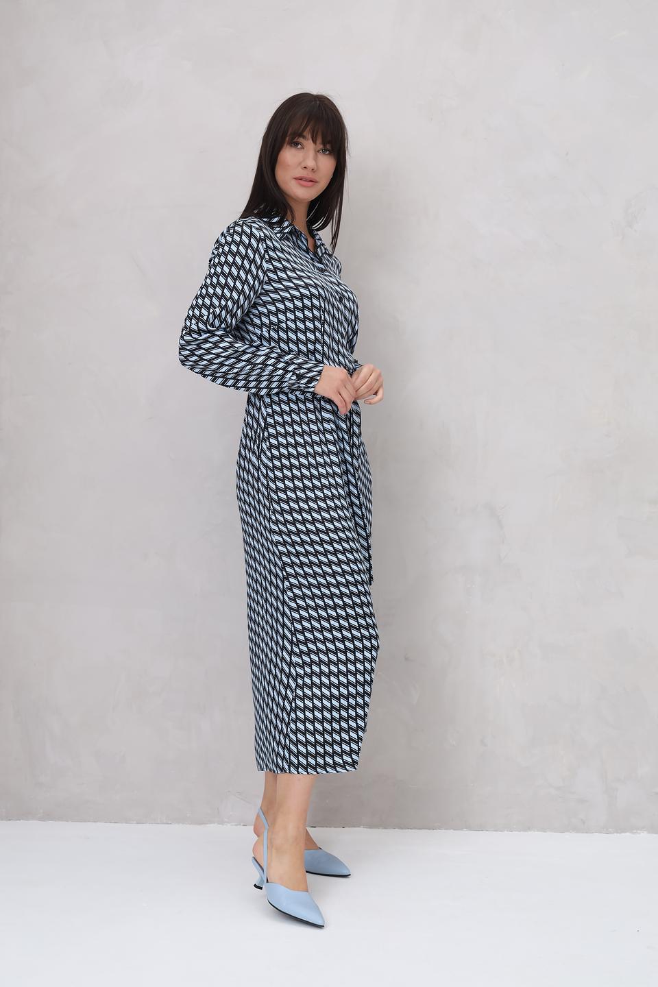 Платье Marc Aurel с принтом