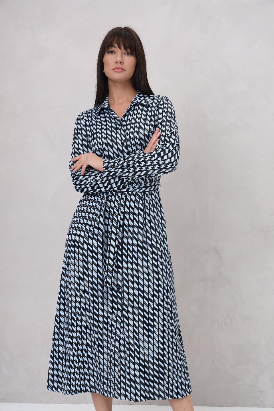 Платье Marc Aurel с принтом