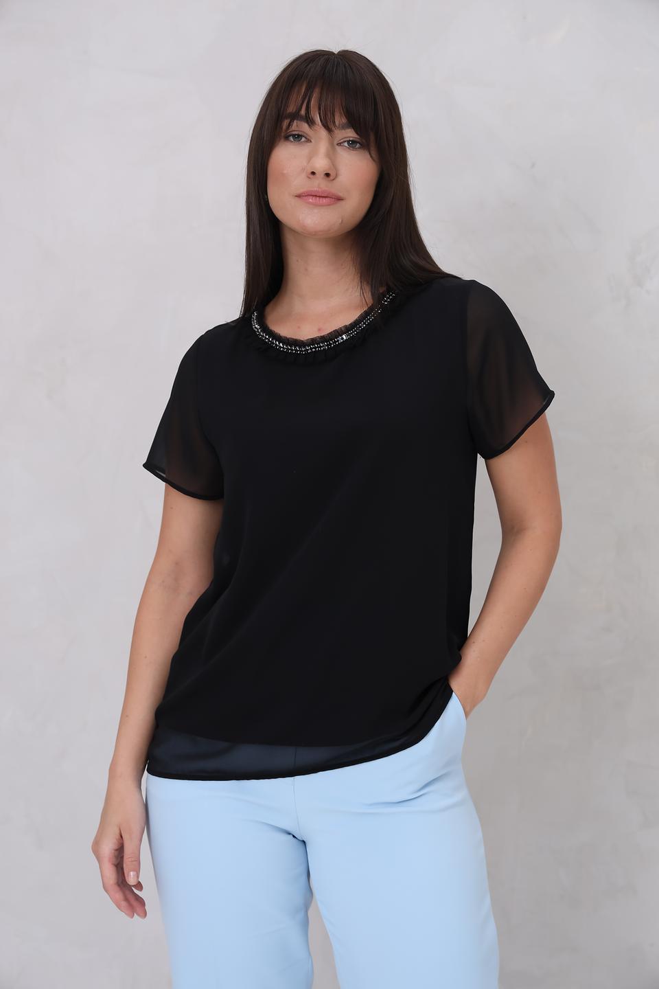 Блуза Marc Aurel с декором