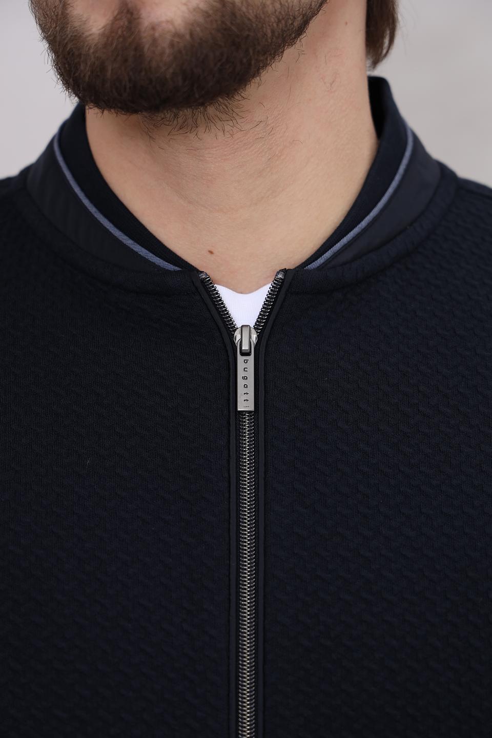 Кардиган Bugatti мужской тёмно-синий