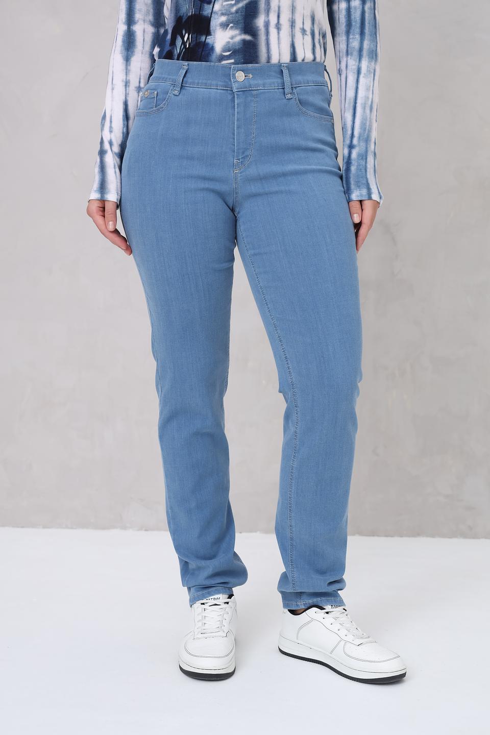 Джинсы Gardeur голубые прямые