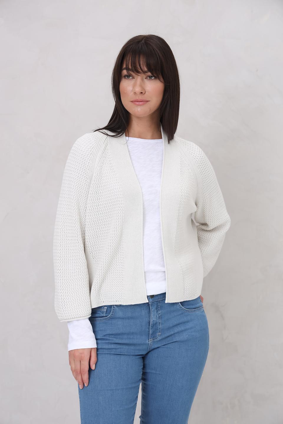 Кардиган Lecomte молочный