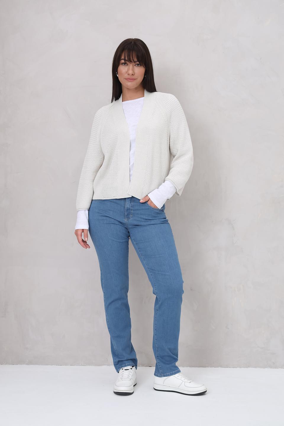 Кардиган Lecomte молочный