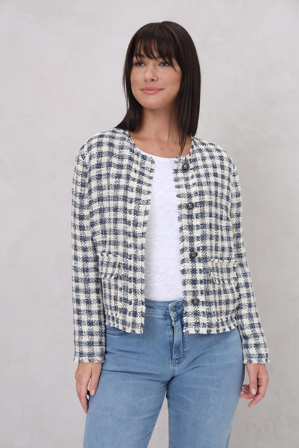 Жакет Lecomte в клетку