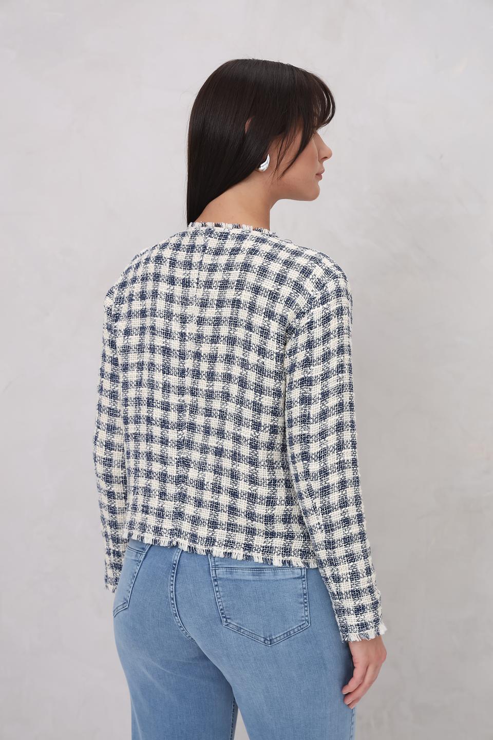 Жакет Lecomte в клетку